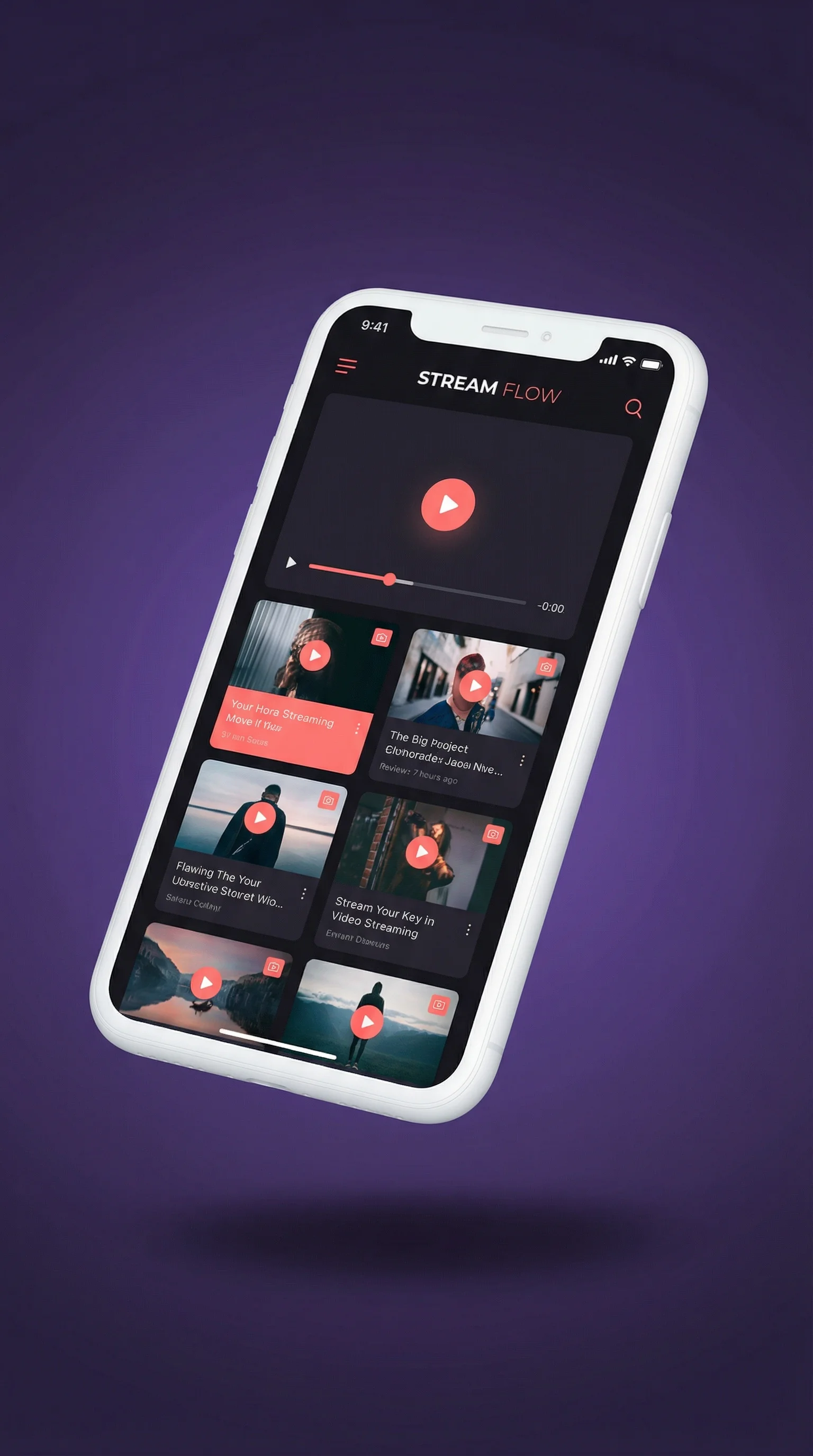 91手机客户端界面展示